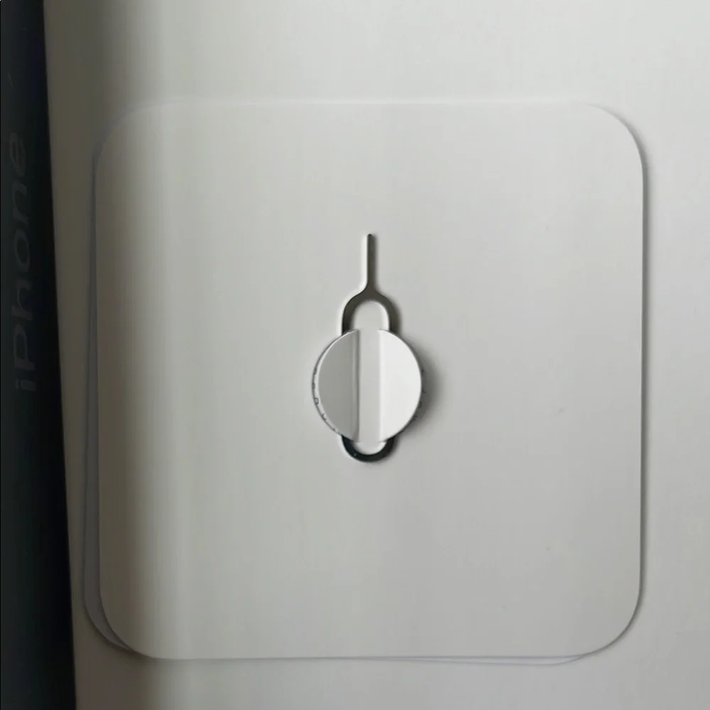Apple iPhone Box with Black and White Accents